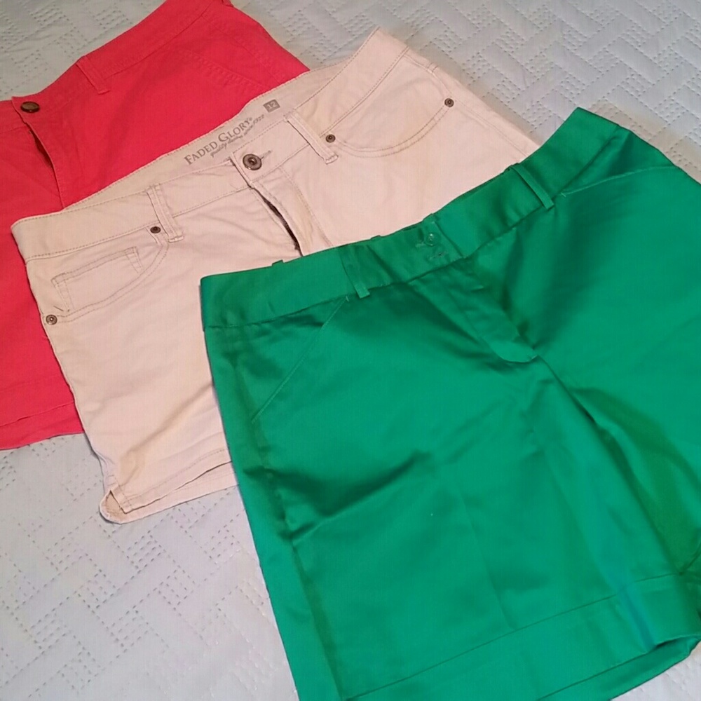 ☆PRICE DROP☆ Women's size 12 shorts lot